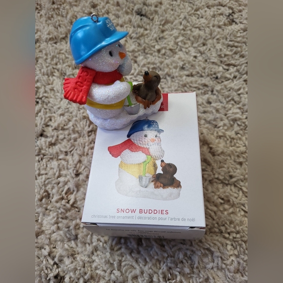 7) Hallmark Keepsake Original Snow Buddies Collection. In Original Boxes W/tags - Picture 6 of 10